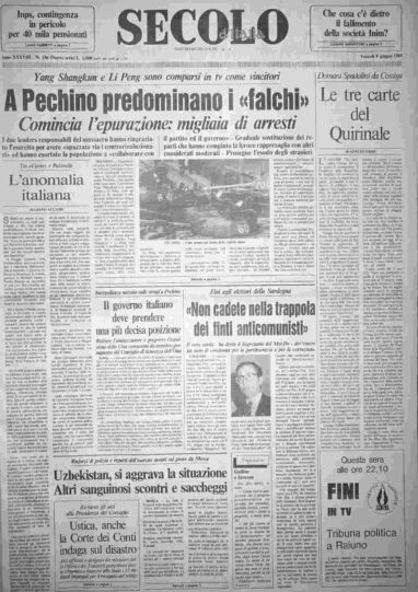 venerdì 9 giugno 1989