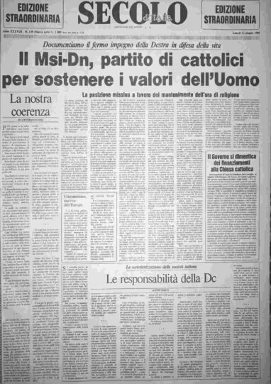 lunedì 12 giugno 1989
