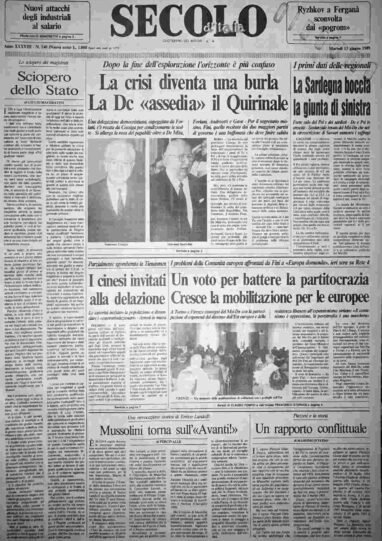 martedì 13 giugno 1989