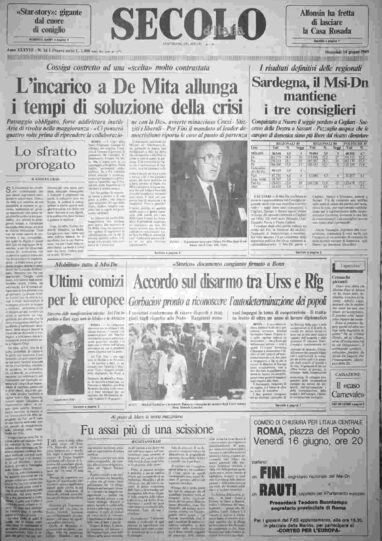 mercoledì 14 giugno 1989