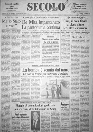 venerdì 23 giugno 1989