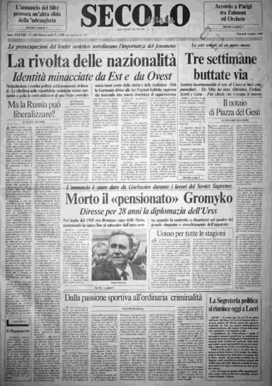 martedì 4 luglio 1989