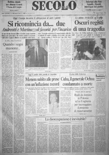 sabato 8 luglio 1989