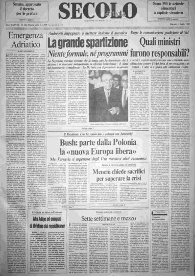 martedì 11 luglio 1989