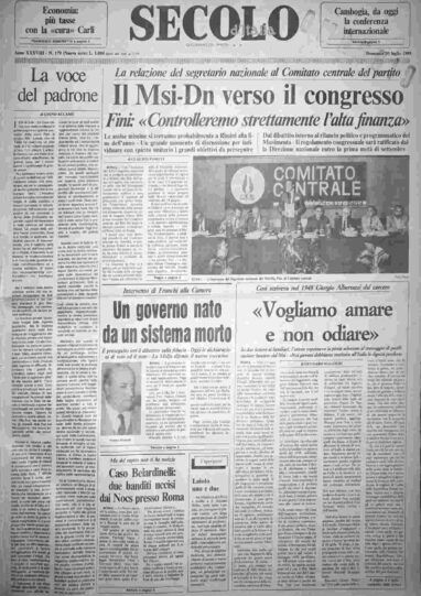 domenica 30 luglio 1989