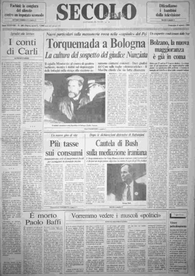 domenica 6 agosto 1989