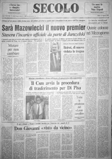sabato 19 agosto 1989