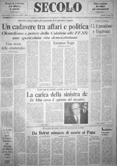 martedì 29 agosto 1989