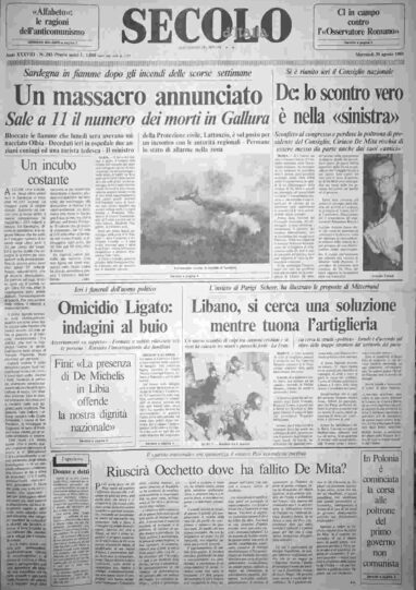 mercoledì 30 agosto 1989