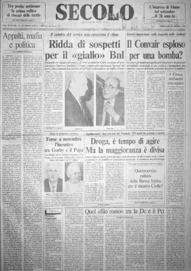 domenica 10 settembre 1989