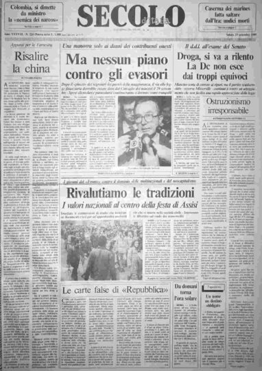 sabato 23 settembre 1989