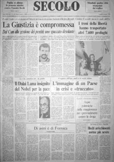 venerdì 6 ottobre 1989