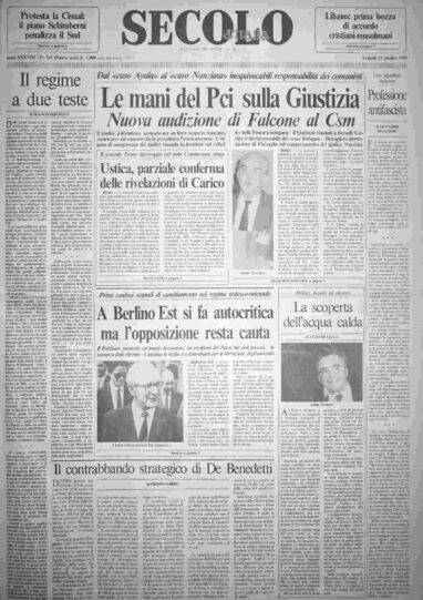 venerdì 13 ottobre 1989