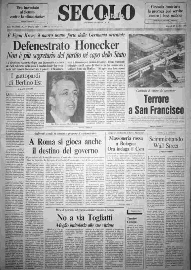 giovedì 19 ottobre 1989