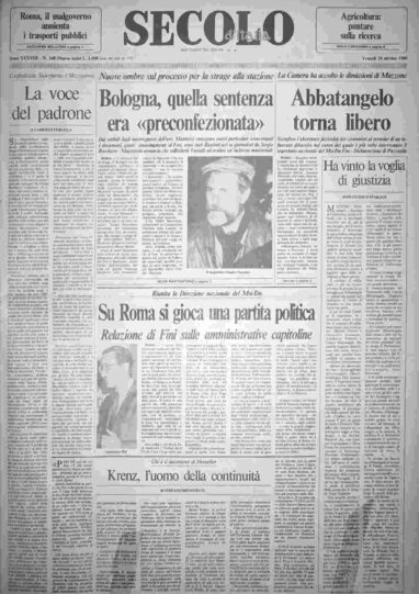 venerdì 20 ottobre 1989