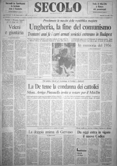 martedì 24 ottobre 1989