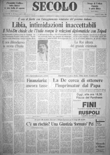 venerdì 27 ottobre 1989