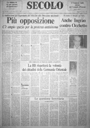 venerdì 17 novembre 1989