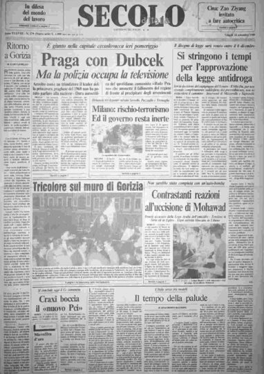 venerdì 24 novembre 1989