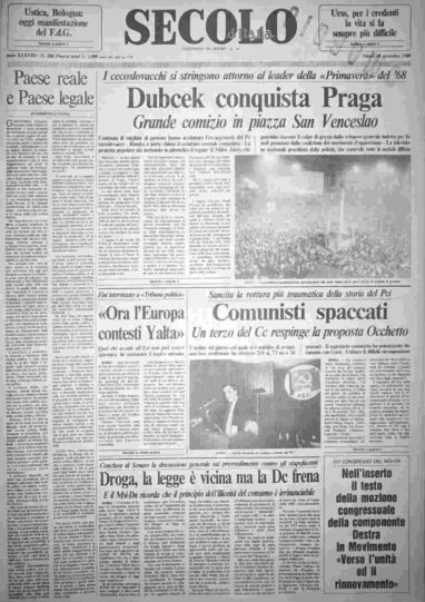 sabato 25 novembre 1989