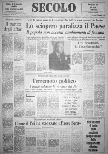 martedì 28 novembre 1989