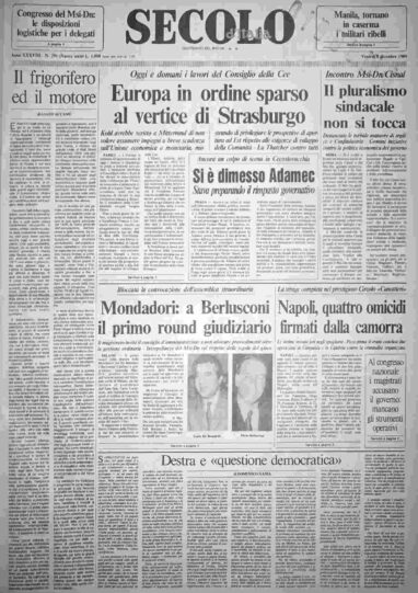 venerdì 8 dicembre 1989