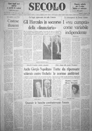 domenica 17 dicembre 1989