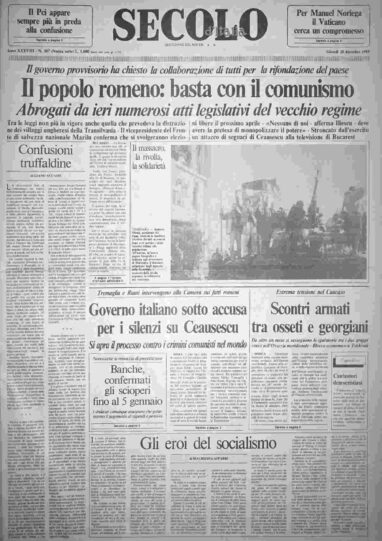 giovedì 28 dicembre 1989