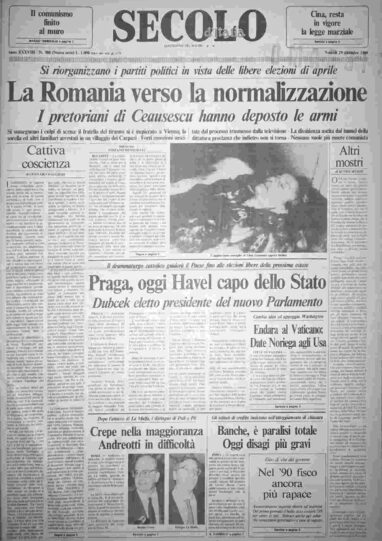 venerdì 29 dicembre 1989