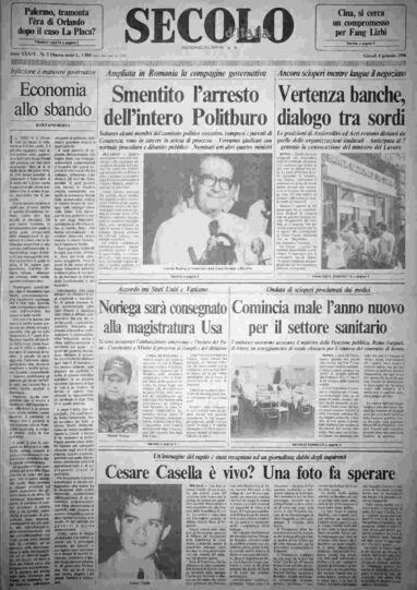giovedì 4 gennaio 1990
