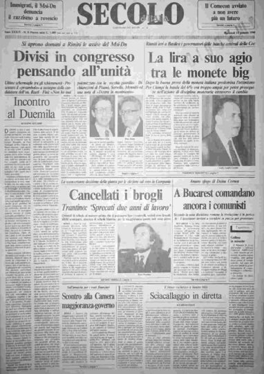 mercoledì 10 gennaio 1990