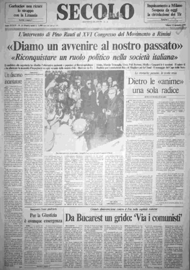 sabato 13 gennaio 1990