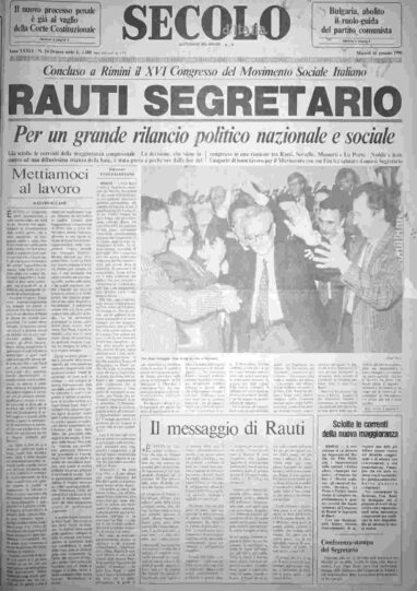 martedì 16 gennaio 1990