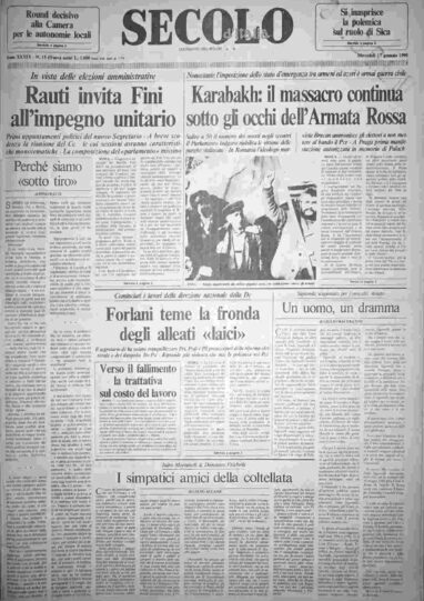 mercoledì 17 gennaio 1990