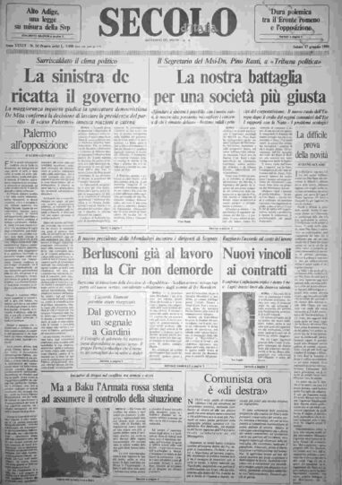 sabato 27 gennaio 1990