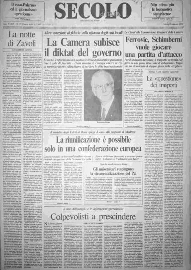 sabato 3 febbraio 1990