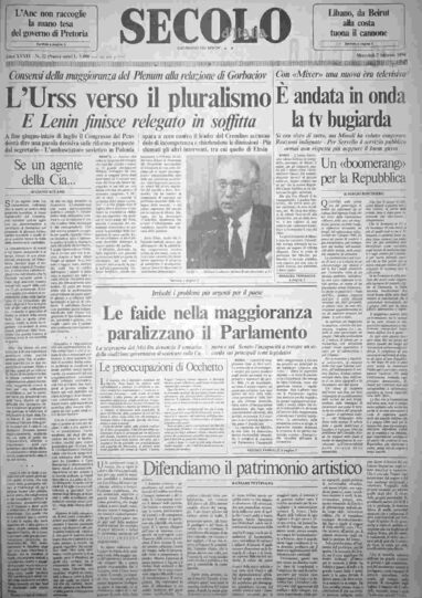 mercoledì 7 febbraio 1990