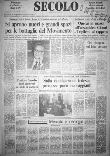 domenica 11 febbraio 1990