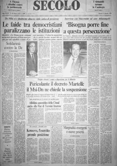giovedì 22 febbraio 1990