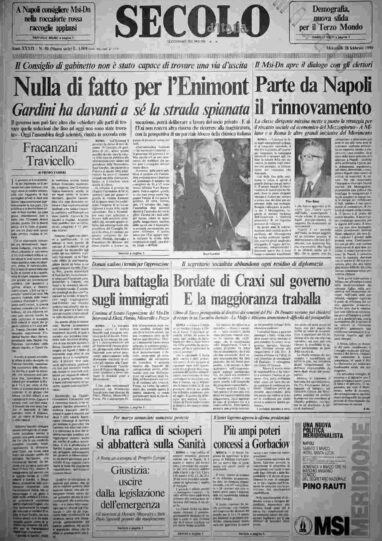 mercoledì 28 febbraio 1990