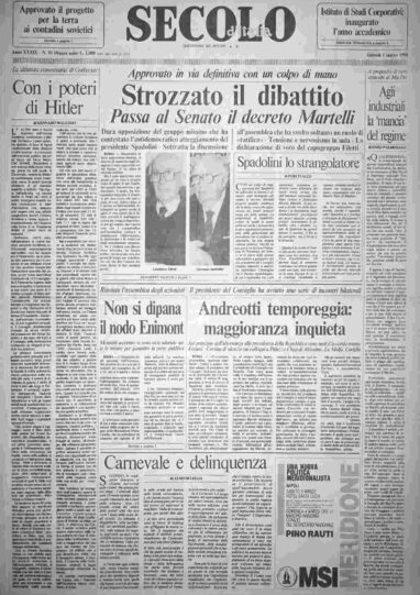 giovedì 1 marzo 1990