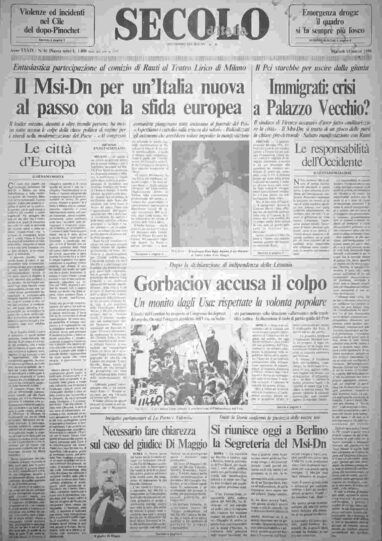martedì 13 marzo 1990