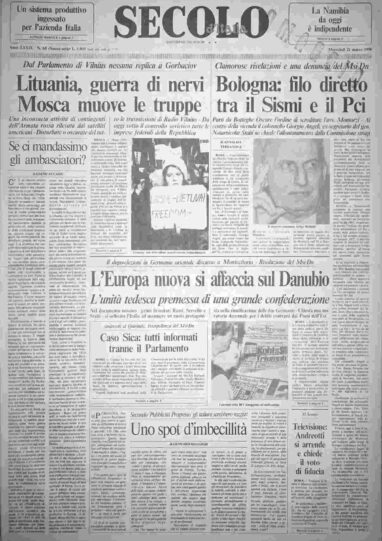 mercoledì 21 marzo 1990