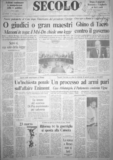 venerdì 23 marzo 1990
