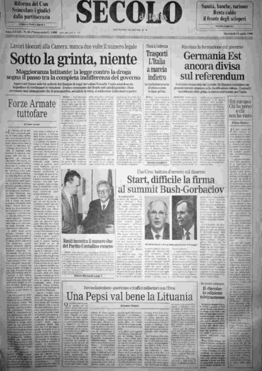 mercoledì 11 aprile 1990