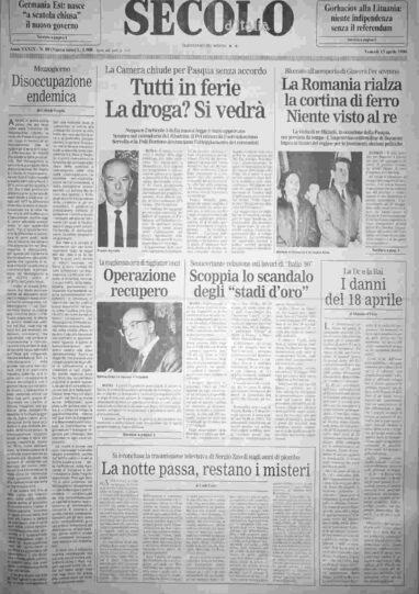 venerdì 13 aprile 1990