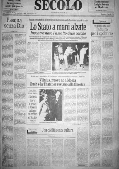 domenica 15 aprile 1990
