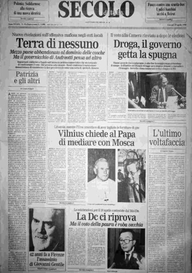 giovedì 19 aprile 1990