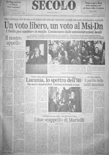 domenica 6 maggio 1990