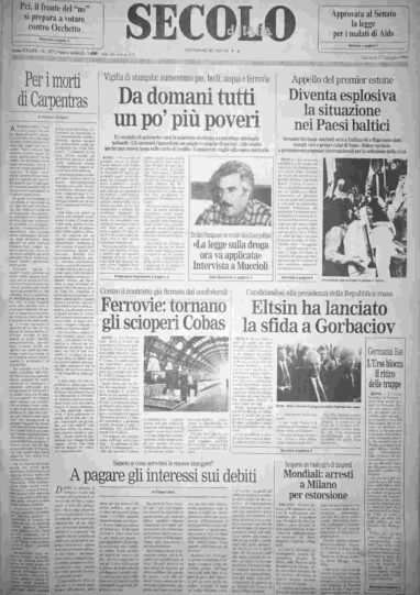 giovedì 17 maggio 1990